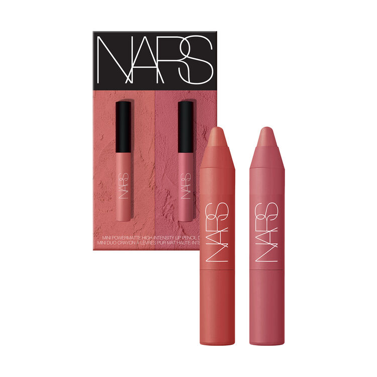 MINI POWERMATTE HIGH-INTENSITY LIP PENCIL DUO - NUDE, 